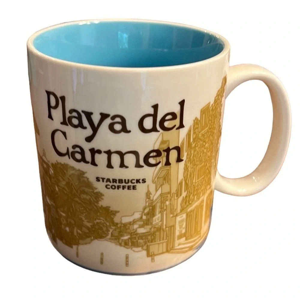 Starbucks Collector Series. 16 oz. Playa del Carmen Mug. 2012 Like new